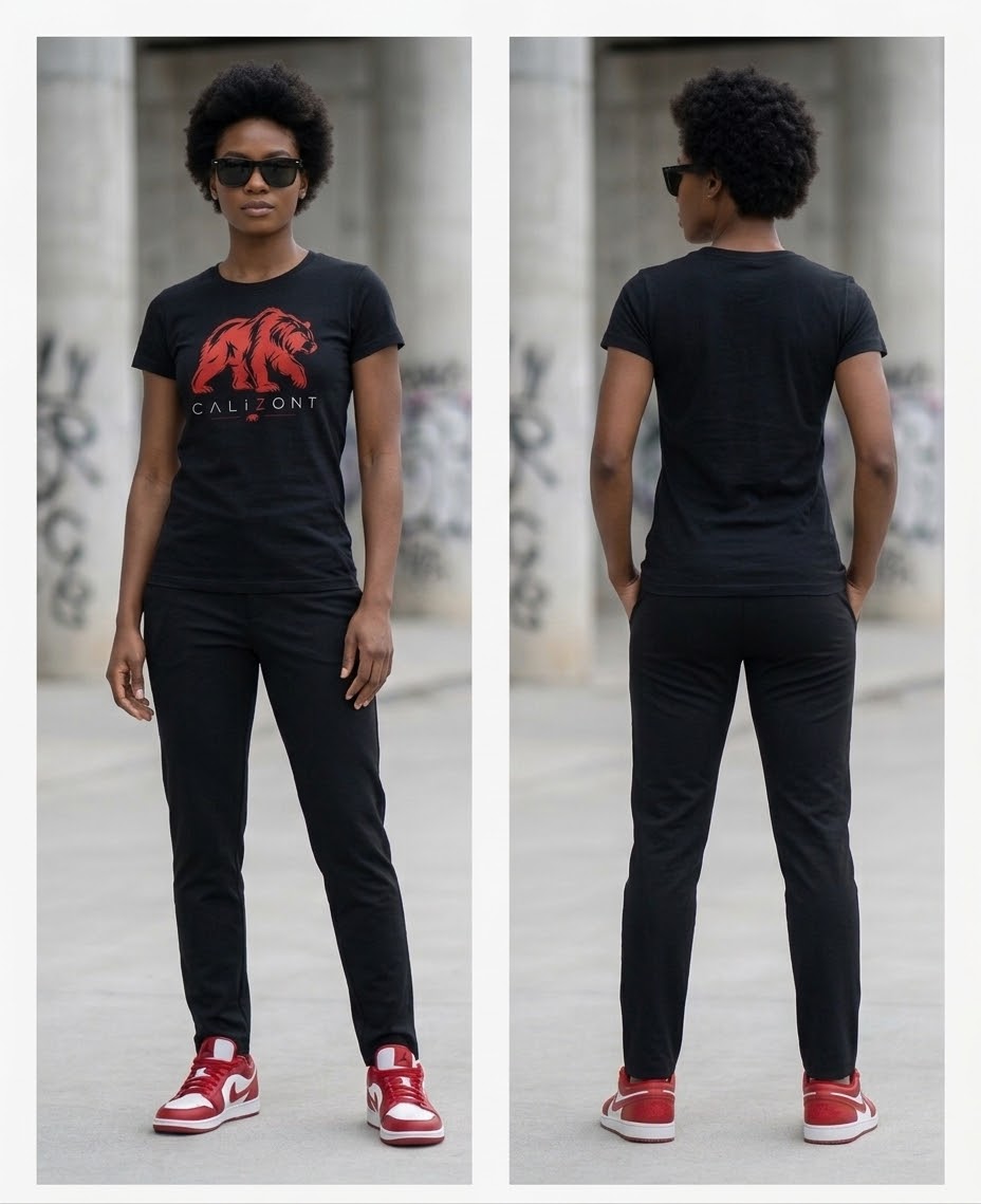 CalïZoNt Talon Heavyweight Slim Fit Tee — Bear Badge