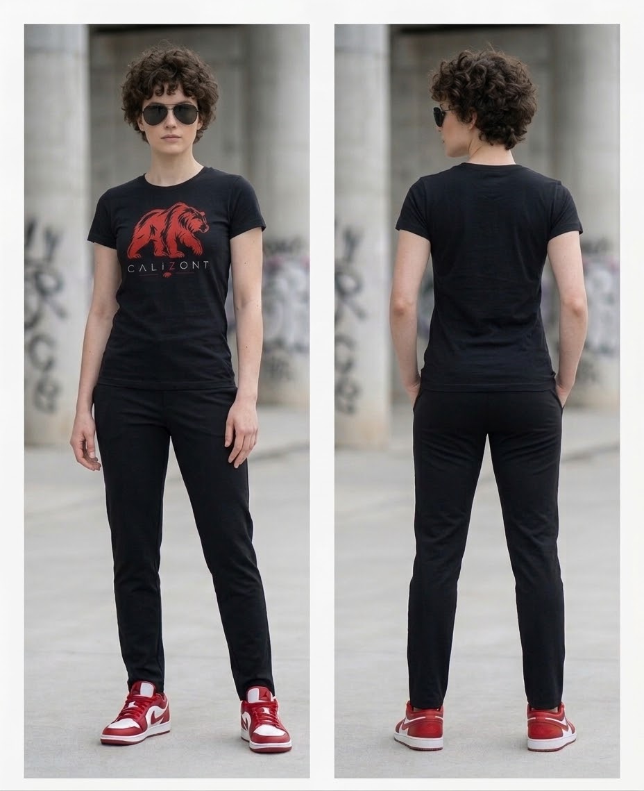 CalïZoNt Talon Heavyweight Slim Fit Tee — Bear Badge