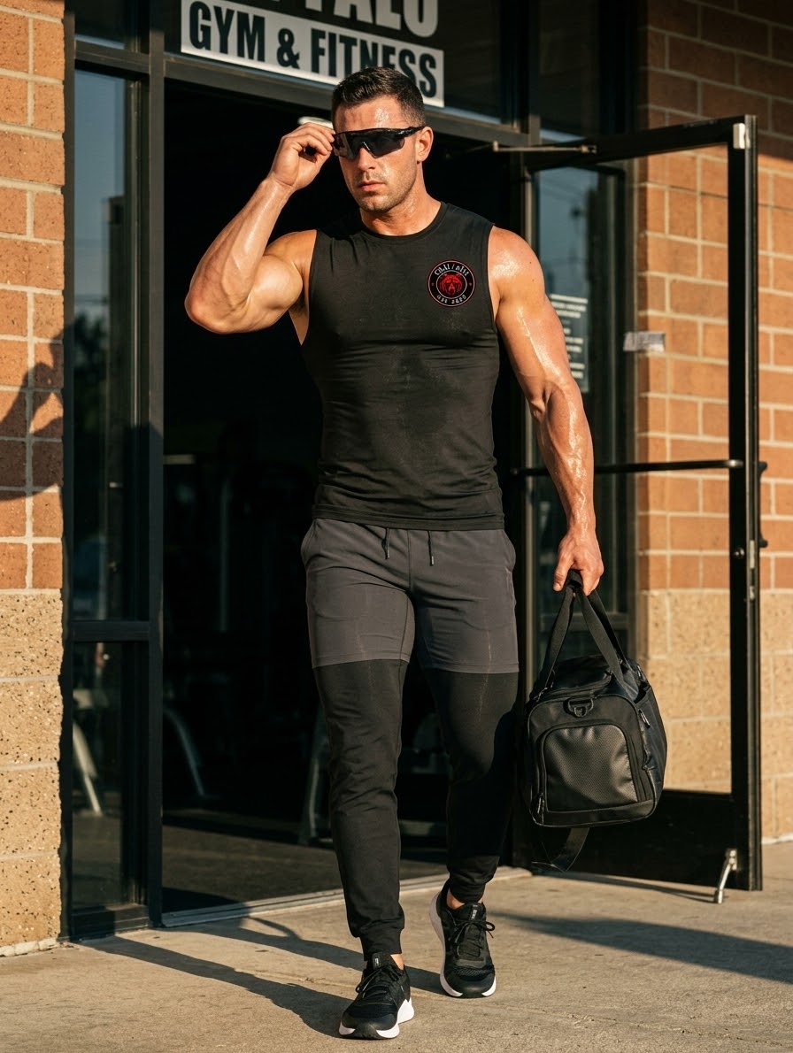 CalïZoNt Rove Men's Oversized Cotton Tank Top