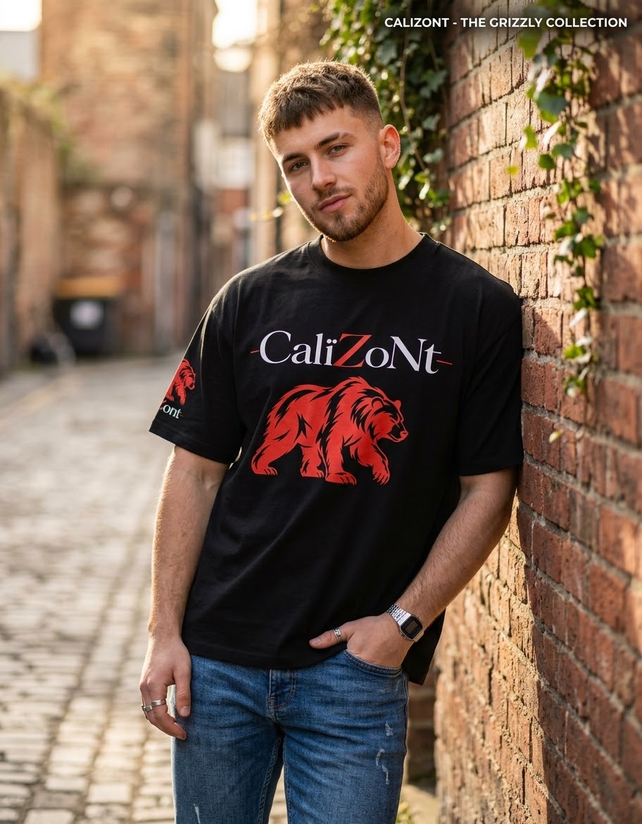 CalïZoNt Essential Cotton Tee detail view
