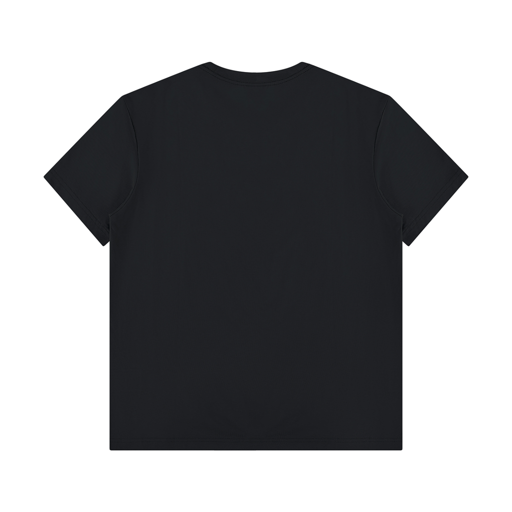 CalïZoNt Regular Fit Crewneck T-Shirt in black, back view