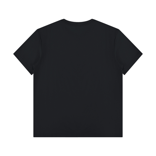 CalïZoNt Regular Fit Crewneck T-Shirt in black, back view