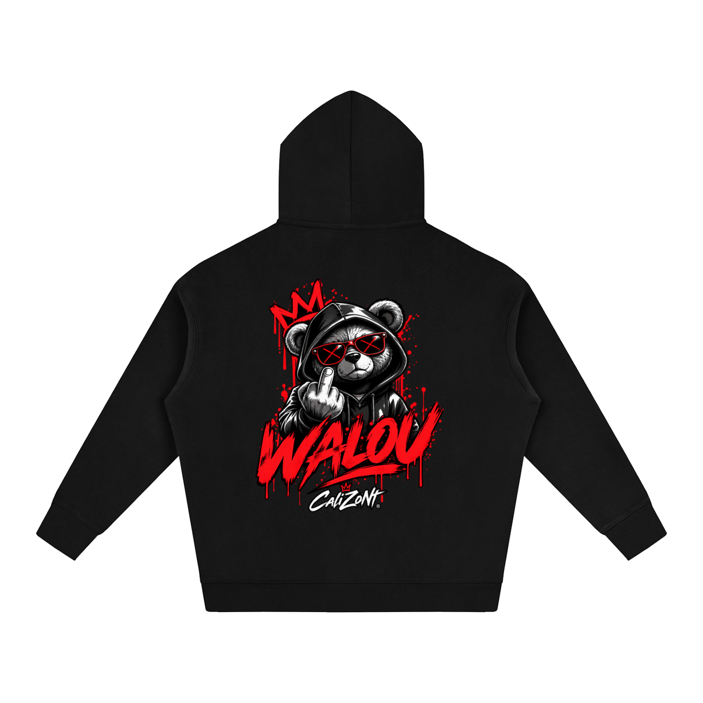 CalïZoNt Walou 01 Oversize Fleeced Hoodie
