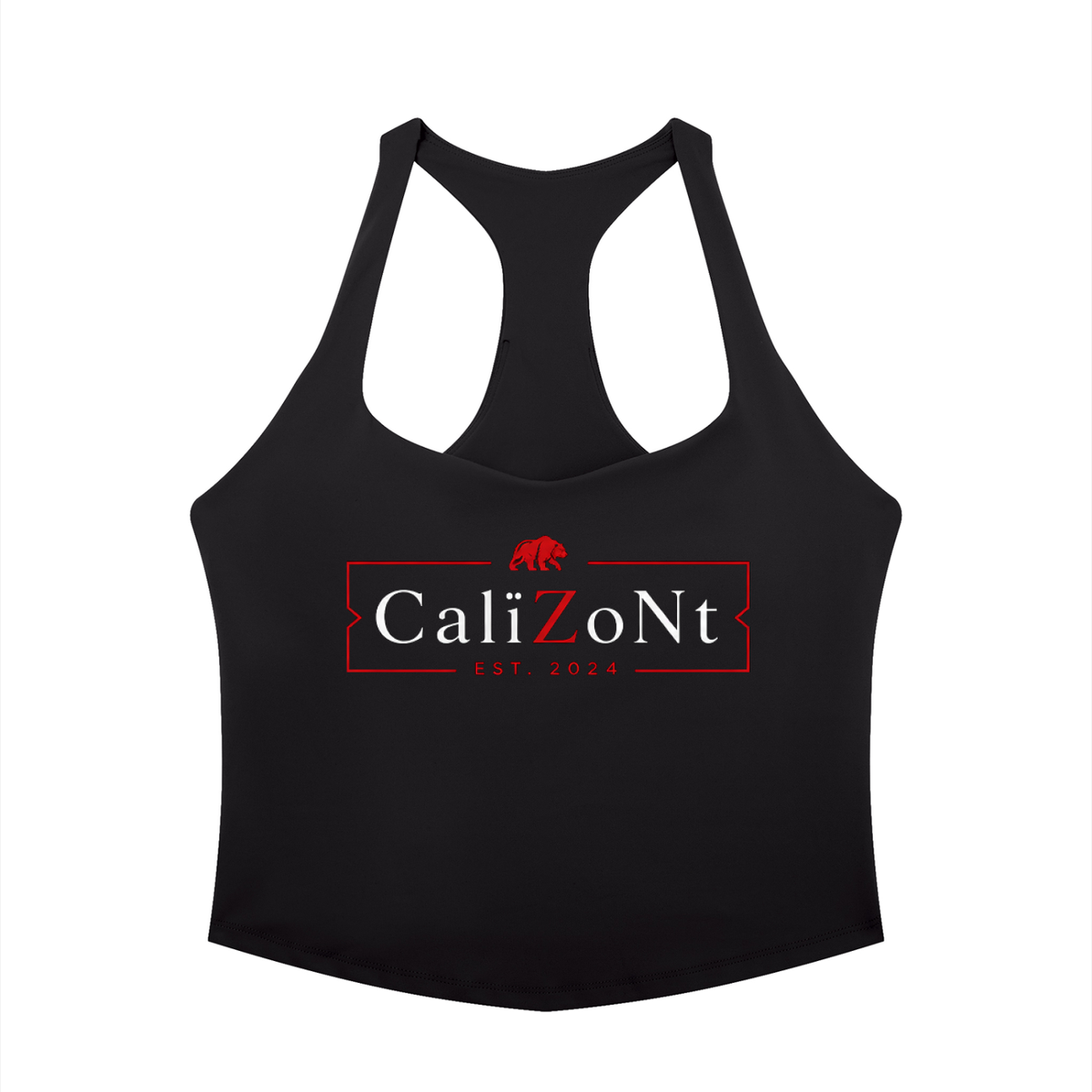 CalïZoNt Lynx Women's Tight Fit Yoga Tank Top